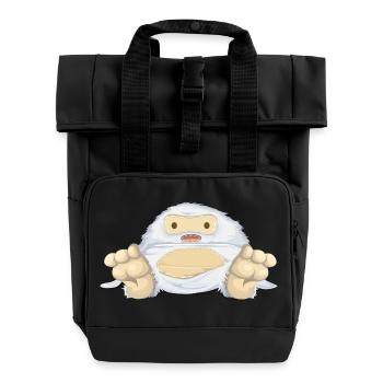 yeti - Roll Top Backpack with Two Handles - black - Front