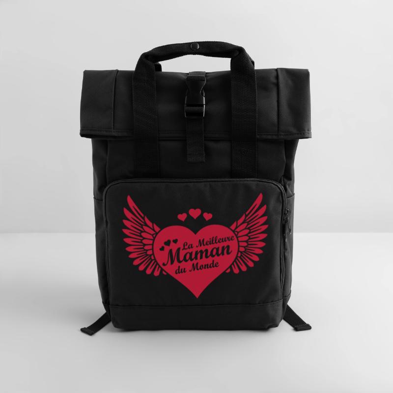 mummia Zaino con apertura rolltop e due maniglie