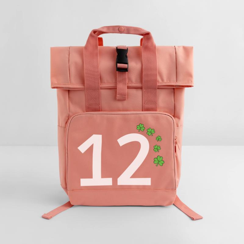 12 Roll Top Backpack with Two Handles