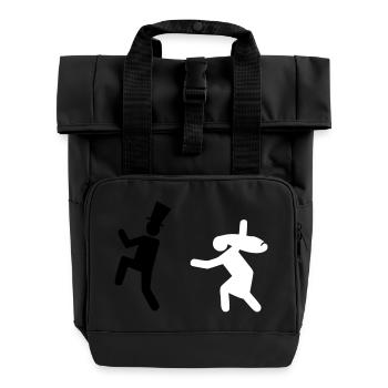 Running Groom - Sac à dos Roll Top à deux anses - noir - Devant