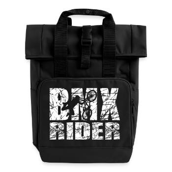 BMX - Sac à dos Roll Top à deux anses - noir - Devant