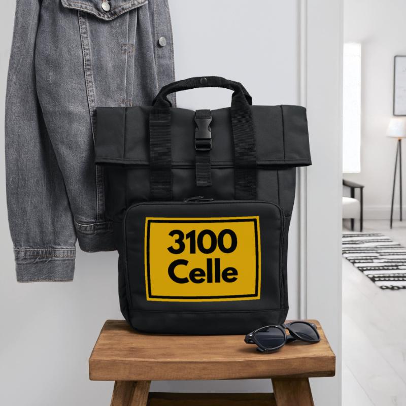 ANCIEN CODE POSTAL RETRO 3100 CELLE Sac à dos Roll Top à deux anses