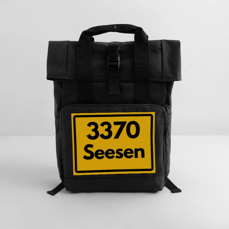 ANCIEN CODE POSTAL RETRO 3370 SEESEN HARZ Sac à dos Roll Top à deux anses