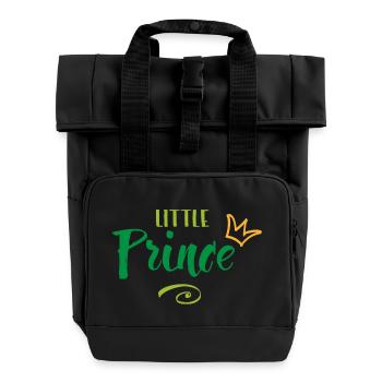 little prince - Rolltop Rucksack mit zwei Griffen - Schwarz - Vorne