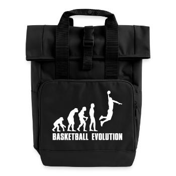 Evolution Basket Dunk - Sac à dos Roll Top à deux anses - noir - Devant