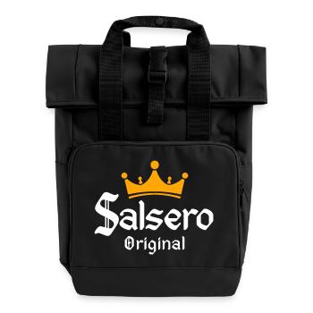 original Salsero - Danse Salsa Chemises - Sac à dos Roll Top à deux anses - noir - Devant