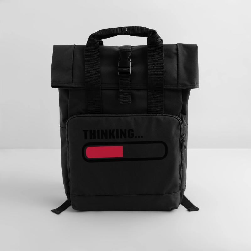 Thinking loading Roll Top Backpack with Two Handles