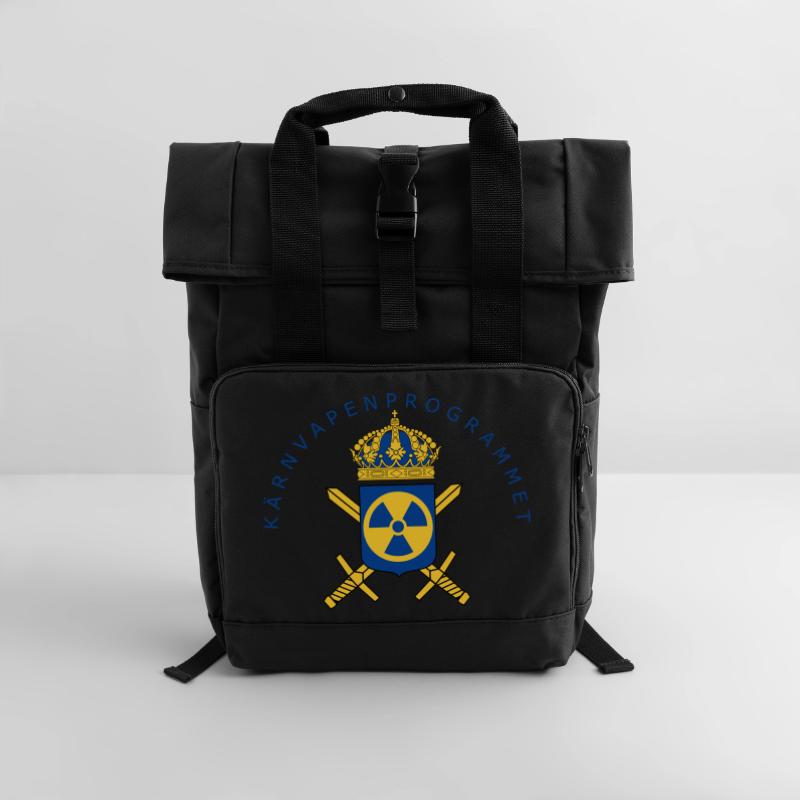 Das schwedische Atomwaffenprogramm Rolltop Rucksack mit zwei Griffen