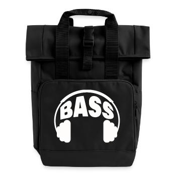 Basse - Sac à dos Roll Top à deux anses - noir - Devant