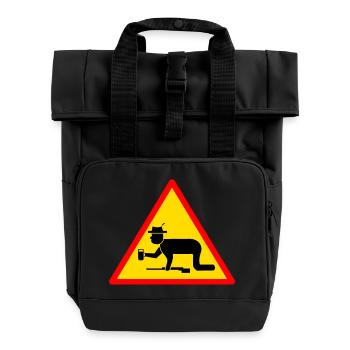 chasse de chasse jaeger chasse de chasse chasseur - Sac à dos Roll Top à deux anses - noir - Devant
