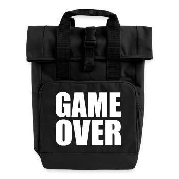 Game over - Sac à dos Roll Top à deux anses - noir - Devant