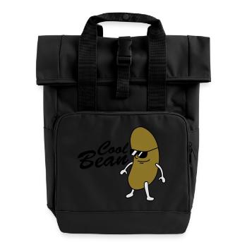Cool Bean Boss - Sac à dos Roll Top à deux anses - noir - Devant