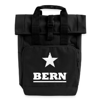 BERN - Rolltop Rucksack mit zwei Griffen - Schwarz - Vorne