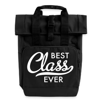 Best class - Roll Top Backpack with Two Handles - black - Front