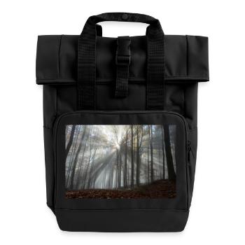L’éclat de la forêt - Sac à dos Roll Top à deux anses - noir - Devant