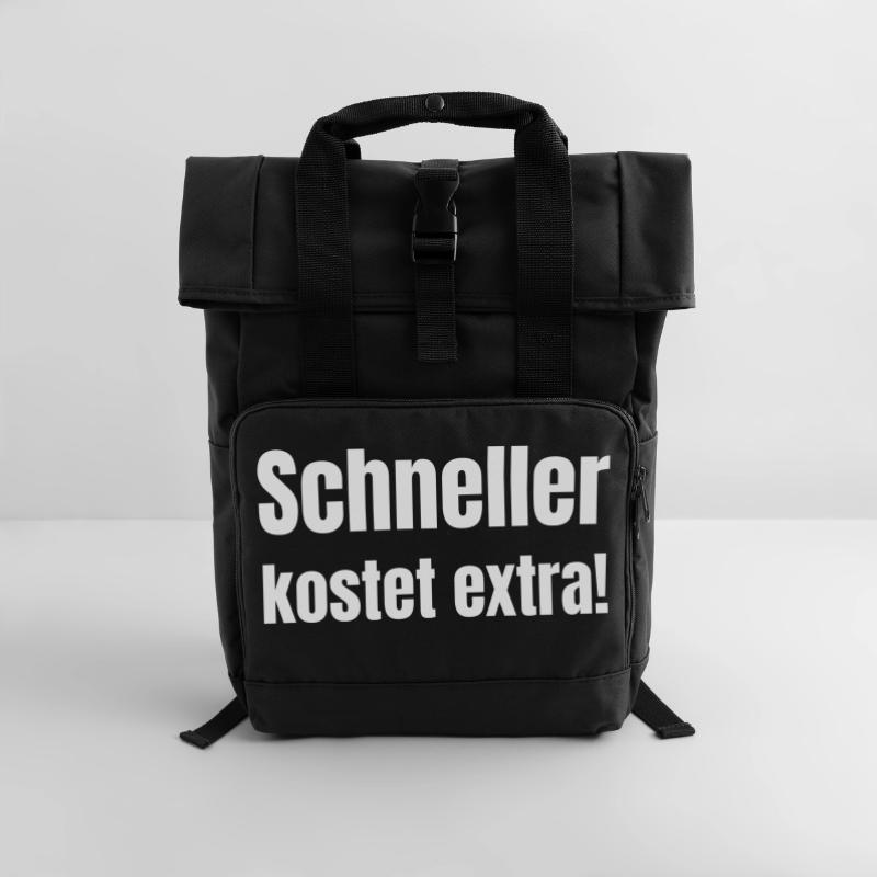 Le plus rapide coûte plus cher ! Sac à dos Roll Top à deux anses