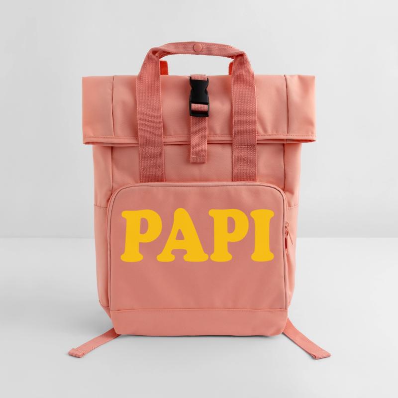Papi Roll Top Backpack with Two Handles