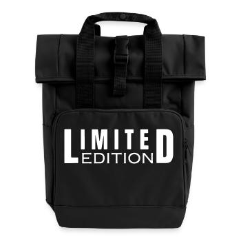 Édition limitée - Sac à dos Roll Top à deux anses - noir - Devant
