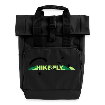 Hike & Fly - Sac à dos Roll Top à deux anses - noir - Devant