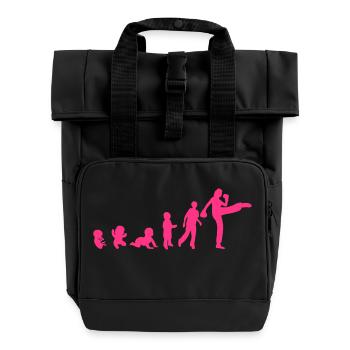 evolution franzoesisch boxen savate 4 fr - Sac à dos Roll Top à deux anses - noir - Devant
