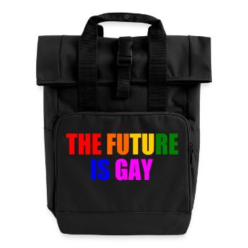 L’avenir est gay - Sac à dos Roll Top à deux anses - noir - Devant
