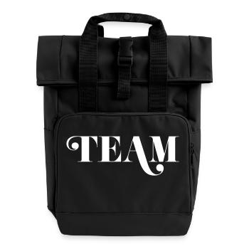 Thé - Sac à dos Roll Top à deux anses - noir - Devant
