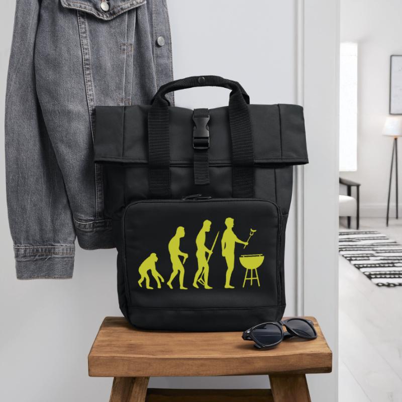 Grill BBQ Evolution Rolltop Rucksack mit zwei Griffen