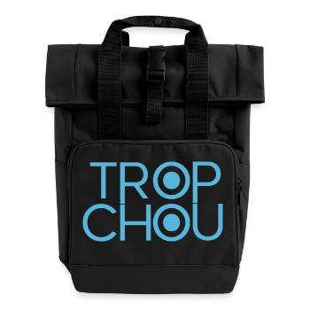 Trop Chou - Sac à dos Roll Top à deux anses - noir - Devant