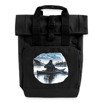 Kayak - Sac à dos Roll Top à deux anses - noir - Devant