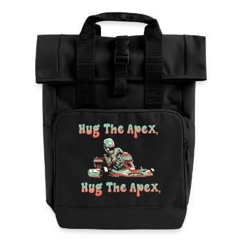 Serrez dans vos bras l’Apex Kart - Sac à dos Roll Top à deux anses - noir - Devant