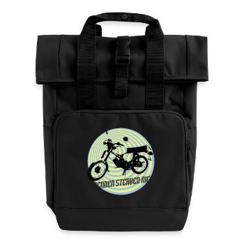 S51 Legenden - Rolltop Rucksack mit zwei Griffen - Schwarz - Vorne