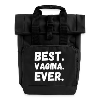 Order. vagina. ever. gifts - Roll Top Backpack with Two Handles - black - Front