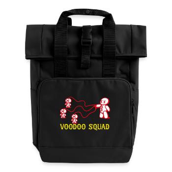 Voodoo Squad - Sac à dos Roll Top à deux anses - noir - Devant