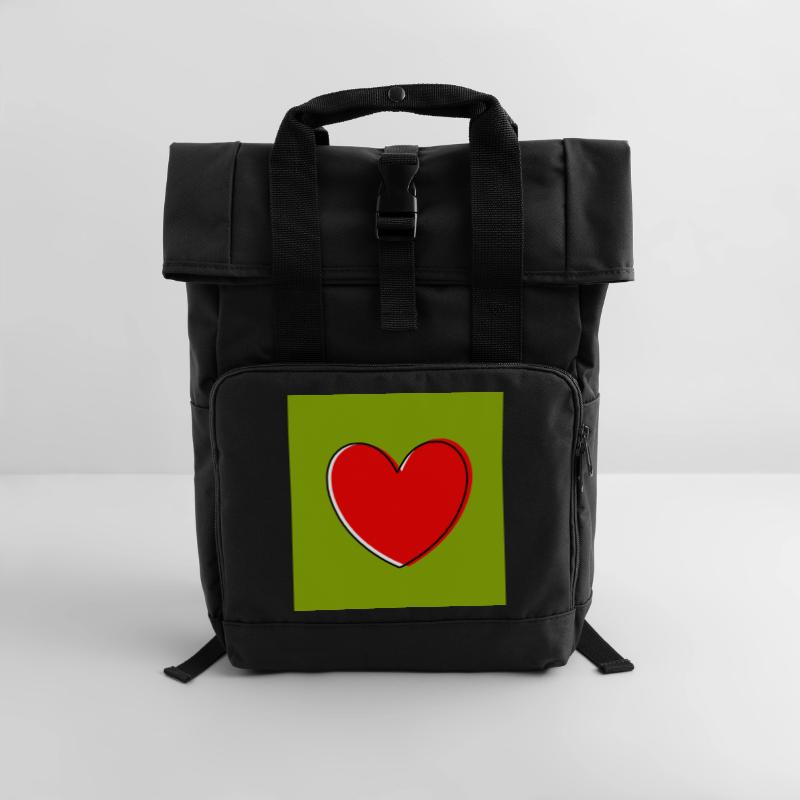 Muttertags Geschenk Mutter Muttertag Geschenkidee  Rolltop Rucksack mit zwei Griffen