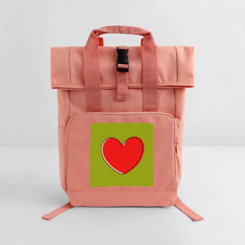Muttertags Geschenk Mutter Muttertag Geschenkidee  Rolltop Rucksack mit zwei Griffen
