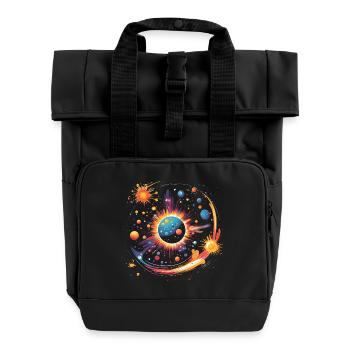 Big Bang - Sac à dos Roll Top à deux anses - noir - Devant