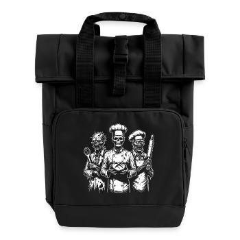 Cuisson des morts - backende Zombies - Sac à dos Roll Top à deux anses - noir - Devant