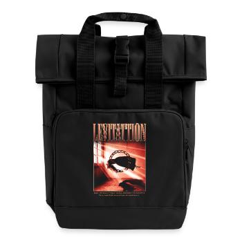 Levitation – Mystical Aesthetics - Roll Top Backpack with Two Handles - black - Front