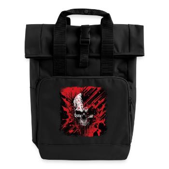 Heavy Metal Punk mort-vivant - Sac à dos Roll Top à deux anses - noir - Devant