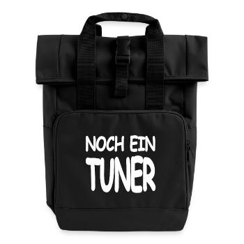 Tuner - Rolltop Rucksack mit zwei Griffen - Schwarz - Vorne