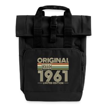 Original 1961 Retro Limited Edition - Sac à dos Roll Top à deux anses - noir - Devant