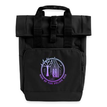 Rise of the Feline Era - Roll Top Backpack with Two Handles - black - Front