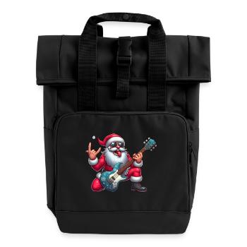 Santa Rock 3 - Roll Top Backpack with Two Handles - black - Front