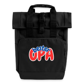 Meilleur grand-père - Sac à dos Roll Top à deux anses - noir - Devant