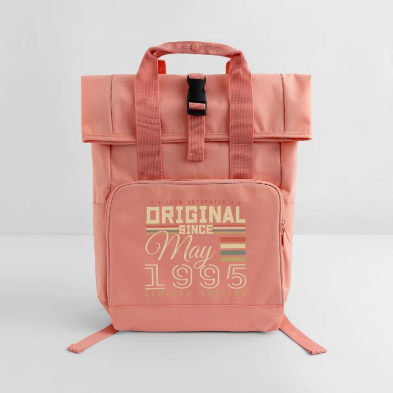 Cadeau Anniversaire Mai 1995, Gift May 1995 Sac à dos Roll Top à deux anses