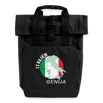 Gênes - Sac à dos Roll Top à deux anses - noir - Devant