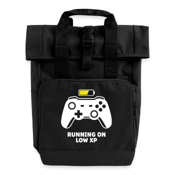 Running on Low XP Controller - Rolltop Rucksack mit zwei Griffen - Schwarz - Vorne