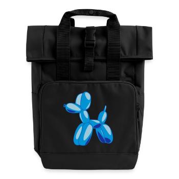 Balloon Dog - Sac à dos Roll Top à deux anses - noir - Devant