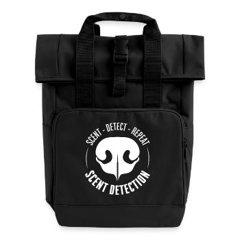 DÉTECTION DE PARFUM Chiens de dressage Chiens Recherche Chiens - Sac à dos Roll Top à deux anses - noir - Devant