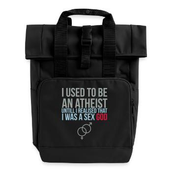 sex god - Sac à dos Roll Top à deux anses - noir - Devant